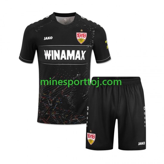 VfB Stuttgart Børne Tredje Fodboldtrøje 2024-2025 Lange Ærmer