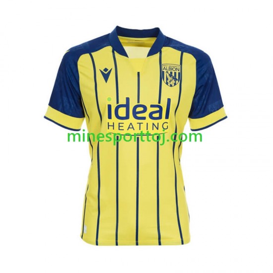 West Bromwich Albion Herre Udebane Fodboldtrøje 2024-2025 Lange Ærmer