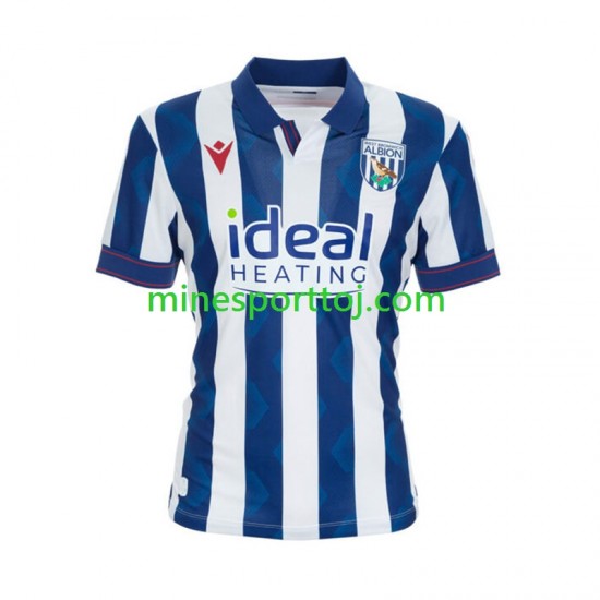 West Bromwich Albion Herre Hjemmebane Fodboldtrøje 2024-2025 Lange Ærmer