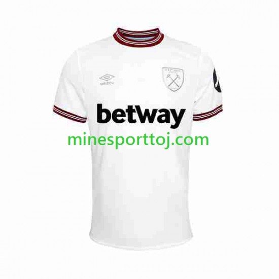 West Ham United Herre Udebane Fodboldtrøje 2023-2024 Lange Ærmer