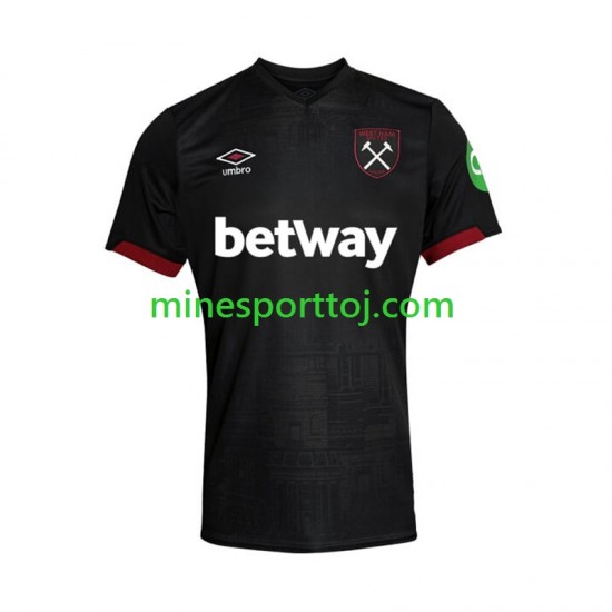 West Ham United Herre Udebane Fodboldtrøje 2024-2025 Lange Ærmer