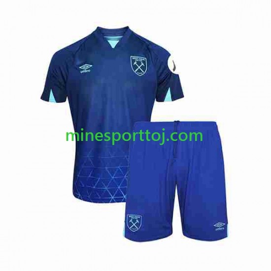 West Ham United Børne Tredje Fodboldtrøje 2023-2024 Lange Ærmer West Ham United Børne Tredje Fodboldtrøje 2023-2024 Lange Ærmer