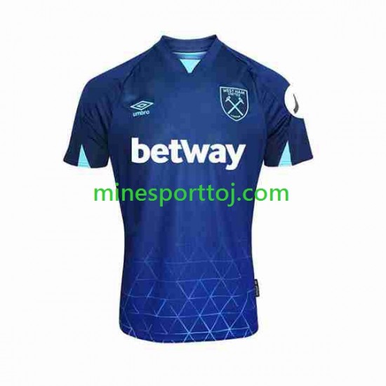 West Ham United Herre Tredje Fodboldtrøje 2023-2024 Lange Ærmer