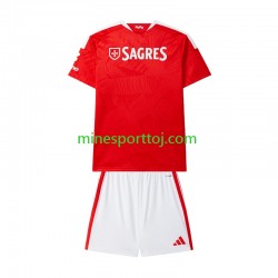Benfica Børne Hjemmebane Fodboldtrøje 2026-2027 Lange Ærmer