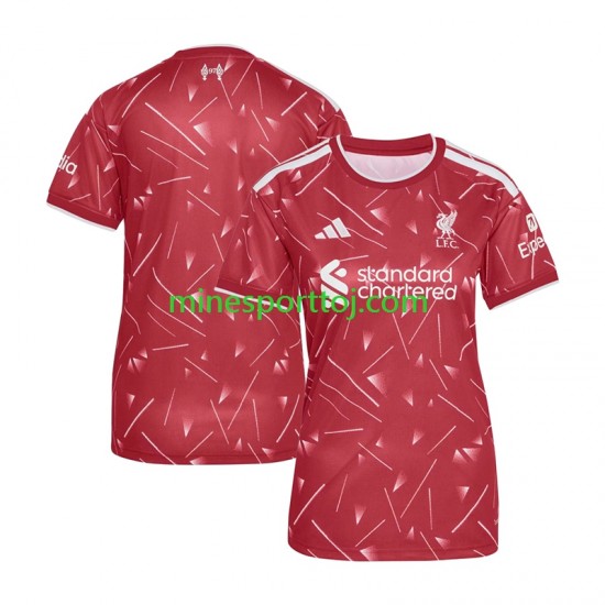 Liverpool Kvinder Hjemmebane Fodboldtrøje 2026-2027 Lange Ærmer