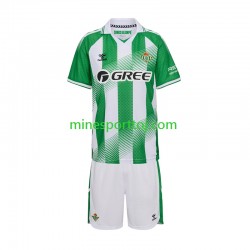 Real Betis Børne Hjemmebane Fodboldtrøje 2026-2027 Lange Ærmer