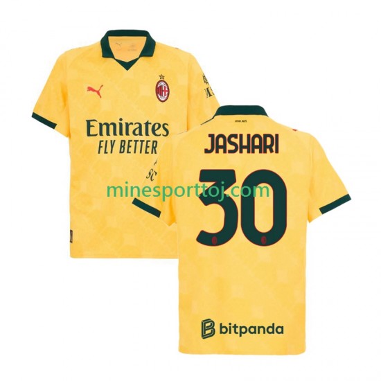 AC Milan Ardon Jashari 30 Herre Tredje Fodboldtrøje 2025-2026 Lange Ærmer