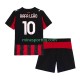 AC Milan Rafael Leao 10 Børne Hjemmebane Fodboldtrøje 2025-2026 Lange Ærmer