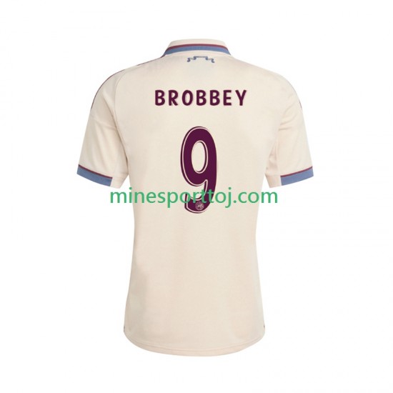 AFC Ajax Brian Brobbey 9 Herre Tredje Fodboldtrøje 2025-2026 Lange Ærmer AFC Ajax Brian Brobbey 9 Herre Tredje Fodboldtrøje 2025-2026 Lange Ærmer