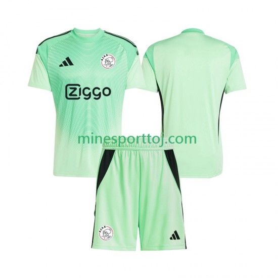 AFC Ajax Målmand Børne Hjemmebane Fodboldtrøje 2025-2026 Lange Ærmer