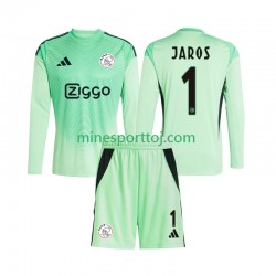 AFC Ajax Målmand Vitezslav Jaros 1 Børne Hjemmebane Fodboldtrøje 2025-2026 med Korte Ærmer