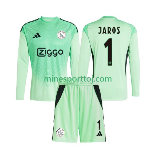 AFC Ajax Målmand Vitezslav Jaros 1 Børne Hjemmebane Fodboldtrøje 2025-2026 med Korte Ærmer