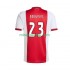 AFC Ajax Steven Berghuis 23 Herre Hjemmebane Fodboldtrøje 2025-2026 Lange Ærmer