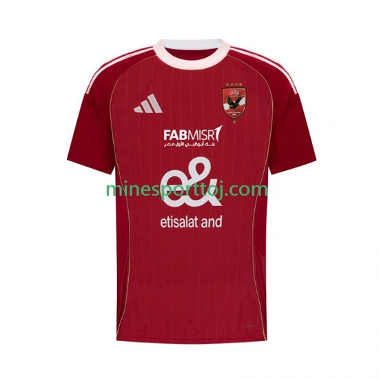 Al Ahly SC Herre Hjemmebane Fodboldtrøje 2025-2026 Lange Ærmer