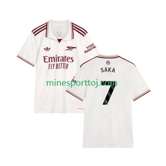Arsenal Bukayo Saka 7 Herre Tredje Fodboldtrøje 2025-2026 Lange Ærmer