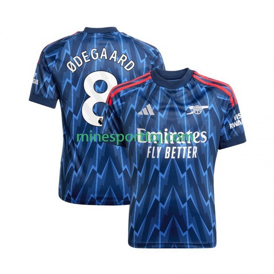 Arsenal Martin Odegaard 8 Herre Udebane Fodboldtrøje 2025-2026 Lange Ærmer