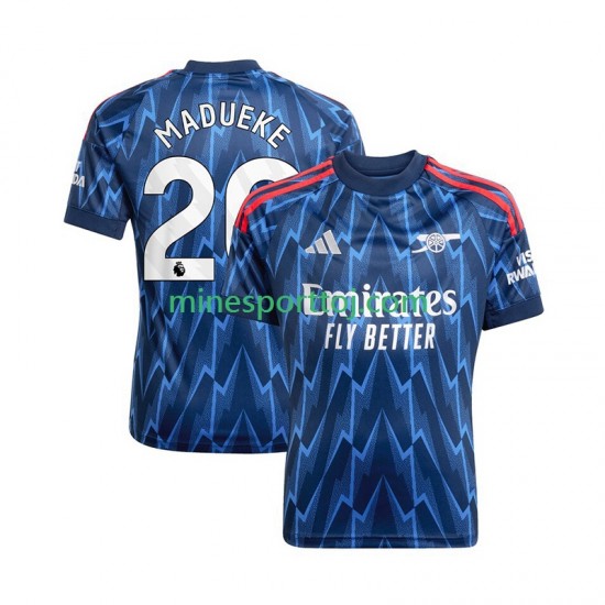 Arsenal Noni Madueke 20 Herre Udebane Fodboldtrøje 2025-2026 Lange Ærmer