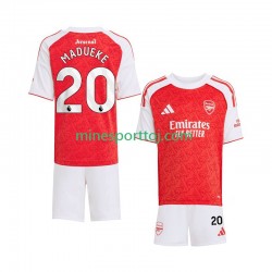 Arsenal Noni Madueke 20 Børne Hjemmebane Fodboldtrøje 2025-2026 Lange Ærmer