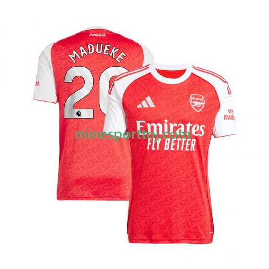 Arsenal Noni Madueke 20 Herre Hjemmebane Fodboldtrøje 2025-2026 Lange Ærmer
