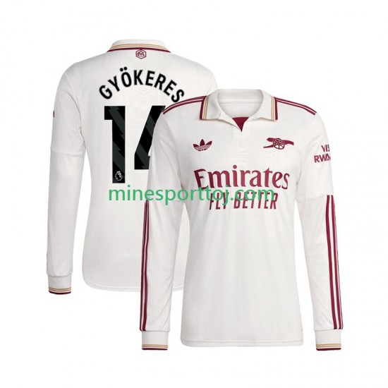 Arsenal Viktor Gyokeres 14 Herre Tredje Fodboldtrøje 2025-2026 med Korte Ærmer
