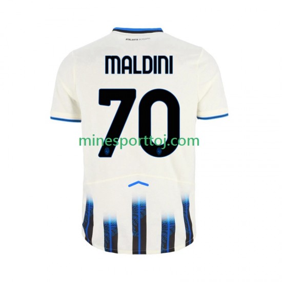 Atalanta Daniel Maldini 70 Herre Udebane Fodboldtrøje 2025-2026 Lange Ærmer