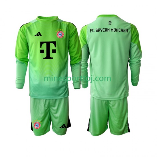 FC Bayern München Målmand Børne Hjemmebane Fodboldtrøje 2025-2026 med Korte Ærmer