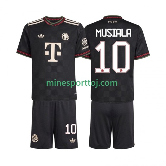 FC Bayern München Jamal Musiala 10 Børne Tredje Fodboldtrøje 2025-2026 Lange Ærmer