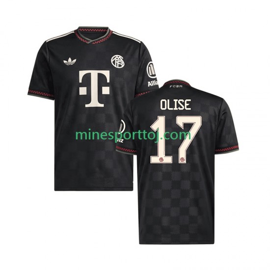FC Bayern München Michael Olise 17 Herre Tredje Fodboldtrøje 2025-2026 Lange Ærmer