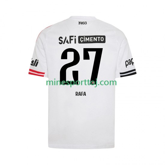 Besiktas Rafa Silva 27 Herre Hjemmebane Fodboldtrøje 2025-2026 Lange Ærmer