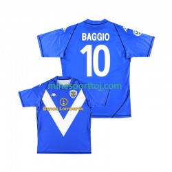 Brescia Calcio Baggio 10 2003 2004 Herre Retro Hjemmebane Fodboldtrøje Lange Ærmer