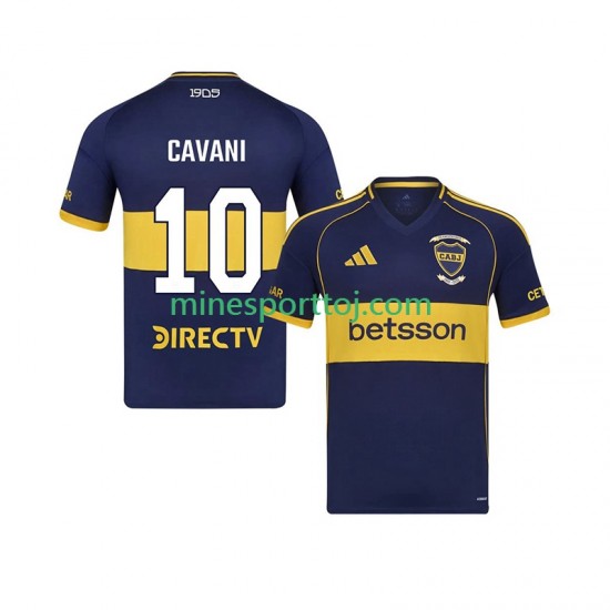 CA Boca Juniors Edinson Cavani 10 Herre Hjemmebane Fodboldtrøje 2025-2026 Lange Ærmer CA Boca Juniors Edinson Cavani 10 Herre Hjemmebane Fodboldtrøje 2025-2026 Lange Ærmer