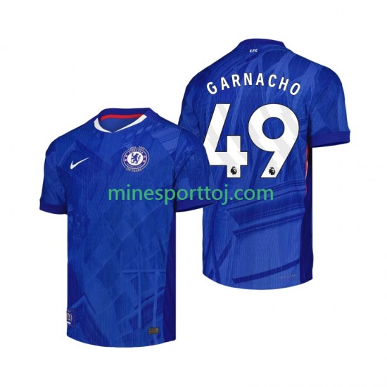 Chelsea Alejandro Garnacho 49 Herre Hjemmebane Fodboldtrøje 2025-2026 Lange Ærmer