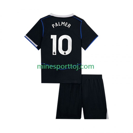 Chelsea Cole Palmer 10 Børne Tredje Fodboldtrøje 2025-2026 Lange Ærmer