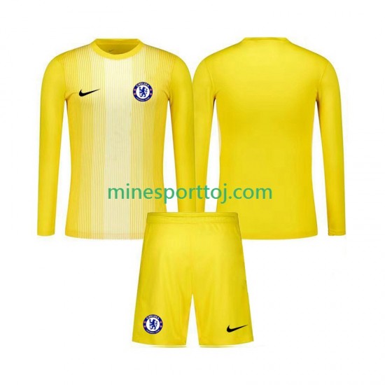 Chelsea Målmand Børne Tredje Fodboldtrøje 2025-2026 med Korte Ærmer