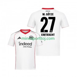 Eintracht Frankfurt Mario Gotze 27 Herre Udebane Fodboldtrøje 2025-2026 Lange Ærmer