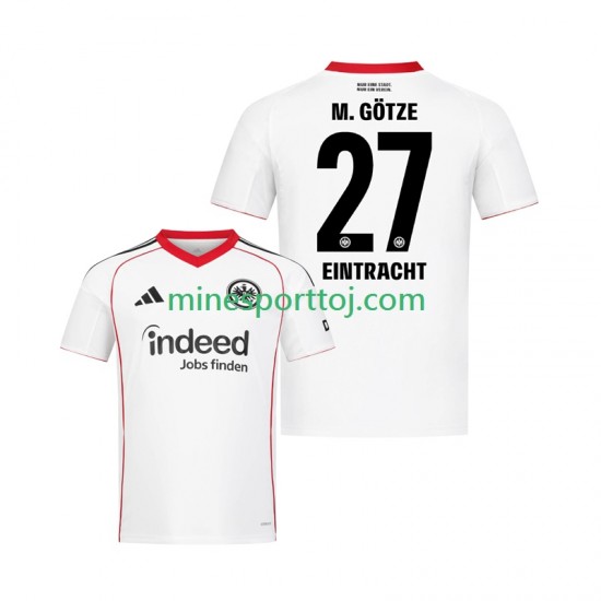 Eintracht Frankfurt Mario Gotze 27 Herre Udebane Fodboldtrøje 2025-2026 Lange Ærmer