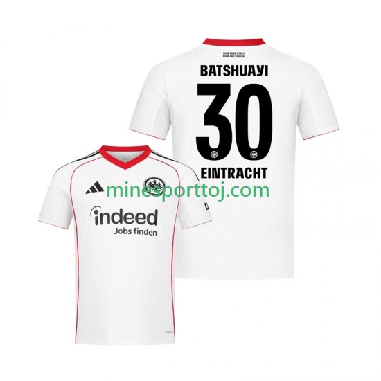 Eintracht Frankfurt Michy Batshuayi 30 Herre Udebane Fodboldtrøje 2025-2026 Lange Ærmer