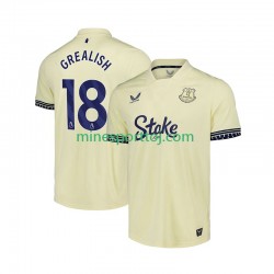 Everton Jack Grealish 18 Herre Udebane Fodboldtrøje 2025-2026 Lange Ærmer