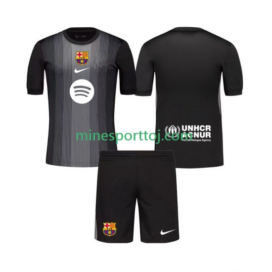 FC Barcelona Målmand Børne Tredje Fodboldtrøje 2025-2026 Lange Ærmer