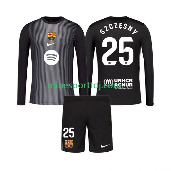 FC Barcelona Målmand Szczesny 25 Børne Tredje Fodboldtrøje 2025-2026 med Korte Ærmer