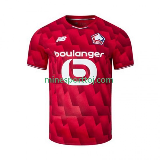 LOSC Lille Herre Hjemmebane Fodboldtrøje 2025-2026 Lange Ærmer