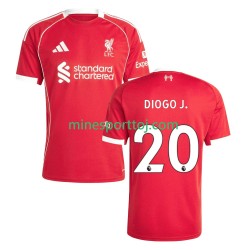 Liverpool Diogo Jota 20 Herre Hjemmebane Fodboldtrøje 2025-2026 Lange Ærmer