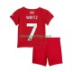 Liverpool Florian Wirtz 7 Børne Hjemmebane Fodboldtrøje 2025-2026 Lange Ærmer