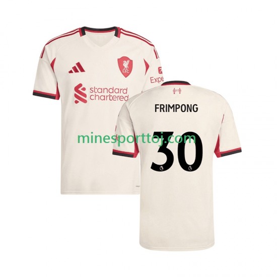 Liverpool Jeremie Frimpong 30 Herre Udebane Fodboldtrøje 2025-2026 Lange Ærmer