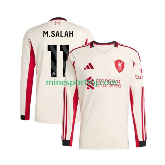 Liverpool Mohamed Salah 11 Herre Udebane Fodboldtrøje 2025-2026 med Korte Ærmer