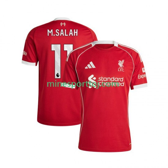Liverpool Mohamed Salah 11 Herre Hjemmebane Fodboldtrøje 2025-2026 Lange Ærmer