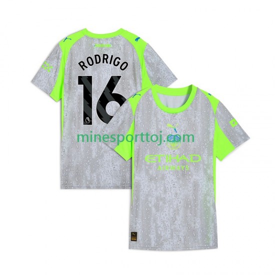 Manchester City Rodrigo Hernandez 16 Herre Tredje Fodboldtrøje 2025-2026 Lange Ærmer