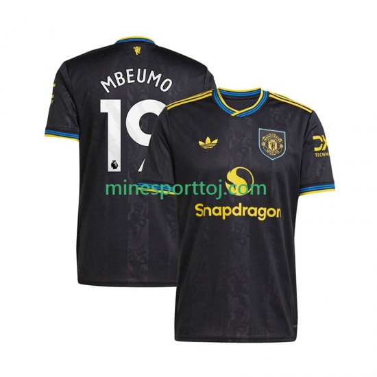 Manchester United Bryan Mbeumo 19 Herre Tredje Fodboldtrøje 2025-2026 Lange Ærmer