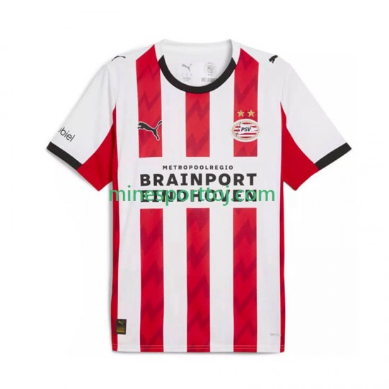 PSV Eindhoven Herre Hjemmebane Fodboldtrøje 2025-2026 Lange Ærmer