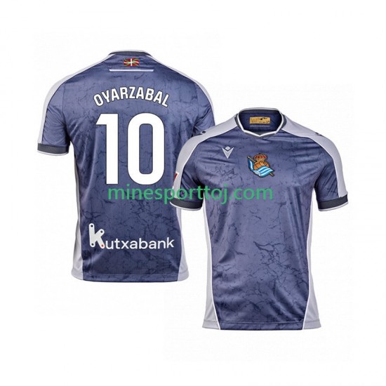 Real Sociedad Mikel Oyarzabal 10 Herre Udebane Fodboldtrøje 2025-2026 Lange Ærmer
